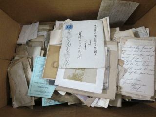 1810 ' s - 1940 ' s Ireland Family Archives - Estate Fine Correspondence 6