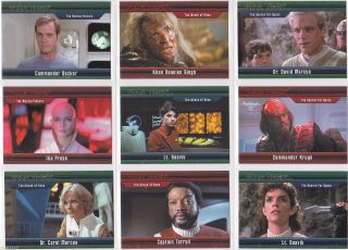 Star Trek Classic Movies Heroes & Villains Base Set (54) Numbered Xxx/550