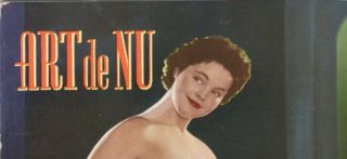 Orig 1950s Art De Nu,  Pin - Up Book,  Glamour,  Nude,  Gaywood Press,  London Interest