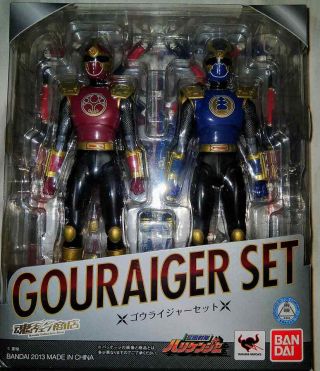 Figuarts Hurricanger Power Rangers Ninja Storm Gouraiger Thunder Ranger Set -