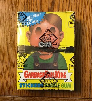 Garbage Pail Kids 12th Series Wax Box - Bbce Certified