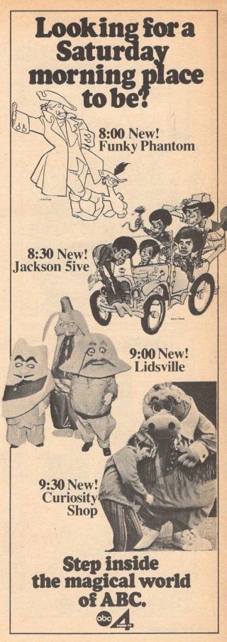 1971 Abc Tv Ad Sid & Marty Krofft 