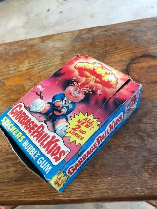 1985 Garbage Pail Kids 2nd Series Box with 44 Packs AB GPK OS2 2