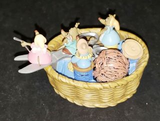 WDCC Cinderella Surprise: Mice in a Sewing Basket 1234611 w/COA 3