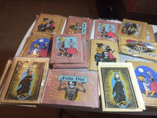 Day Of The Dead Cards 36 With Envelopes Hand Made In Nepal Most