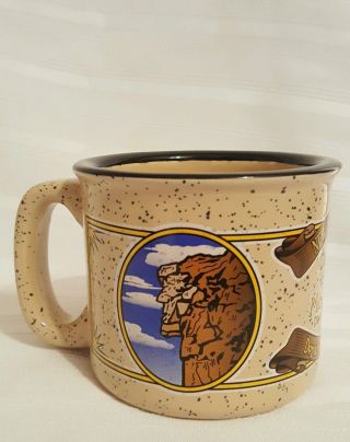 M Ware Coffee Mug Old Man Of The Mountains Hampshire Collectible History