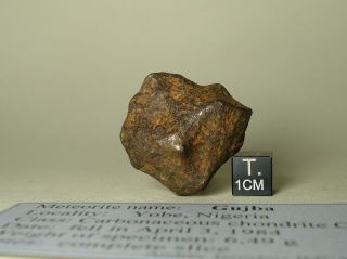 meteorite iron BOXHOLE,  Australia,  complete specimen 42,  7 g 3
