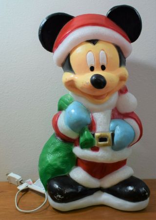 Mickey Mouse Santa 
