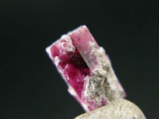 Rare Gem Bixbite Red Beryl Emerald Crystal From Utah - 5.  20 Carats