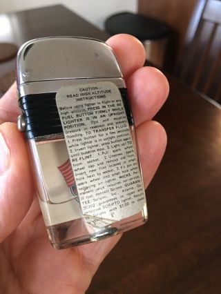 1950/60’s Vintage Scripto VU Lighter with 1976 Patriotic -. 2