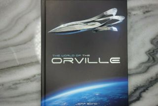 2019 Sdcc World Of The Orville Hardcover Book Signed By Seth Mcfarlane Comic Con