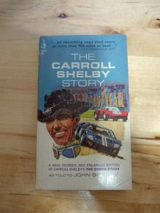The Carroll Shelby Story 1967 Vg Pb - 32 B/w Photo Pages