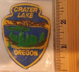 Crater Lake Oregon Patch (state,  Souvenir)