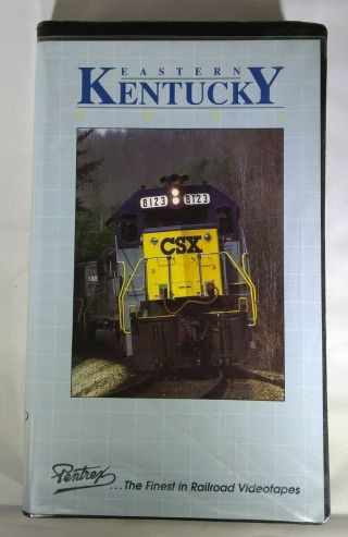 Pentrex Vhs Tape,  " Eastern Kentucky Coal " 75 Minutes,  1991