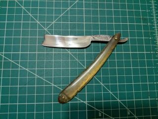 Frederick Reynolds Straight Razor Vintage 3/4 Wide Blade,  Cleaned