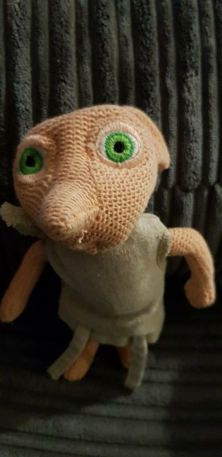 Very Rare Harry Potter Dobby The House Elf Soft Knitted Toy