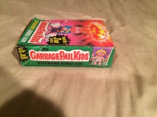 1986 Garbage Pail Kids Series 3 wax box 48 packs 3