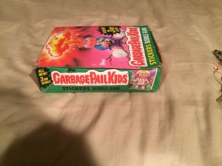 1986 Garbage Pail Kids Series 3 wax box 48 packs 4