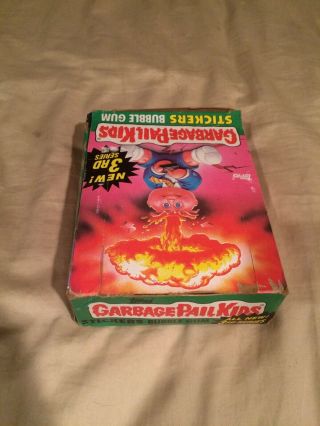 1986 Garbage Pail Kids Series 3 wax box 48 packs 5