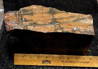 Z Indian Paint Stone Faced Rough 17 Lbs 8