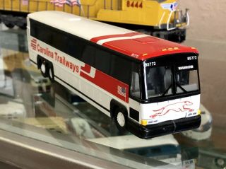 Custom Corgi MCI Carolina Trailways Model Bus Toy 1/50 Scale 3