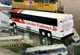 Custom Corgi MCI Carolina Trailways Model Bus Toy 1/50 Scale 4