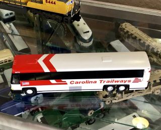 Custom Corgi MCI Carolina Trailways Model Bus Toy 1/50 Scale 7