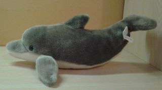 Seaworld Parks Authentic Dolphin Plush Large 15 " Stuffed Animal