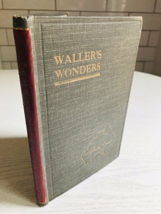 ‘waller’s Wonder’ By Charles Waller Rare Conjuring Book Magician Tricks