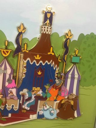 Disney Robin Hood 45th Anniversary WDI MOG Jumbo Pin LE200 4