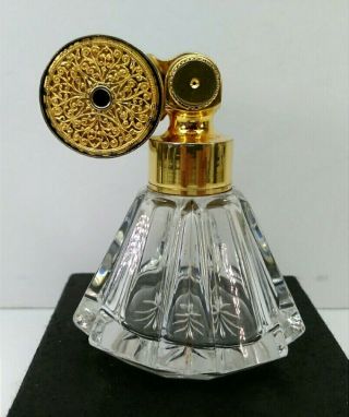 Vintage Marcel Franck Escale Atomizer Crystal Perfume Cologne Bottle - Vanity
