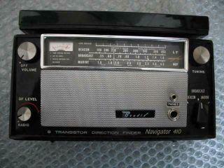 Bendix Navigator 410 3 Band Direction Finder Transistor Radio