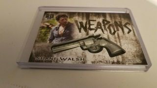 Walking Dead Hunters And Hunted Series Shane Walsh Weapons Medallion,  Revolver