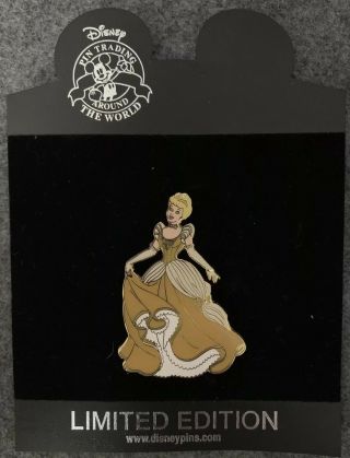 Disneyshopping.  Com Gold Princess Cinderella Pin Le /100 54680 Disney Ds Wdw Dlr
