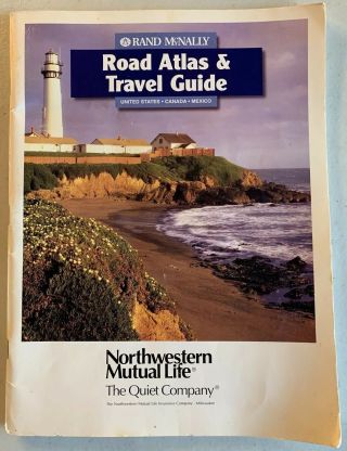 Rand Mcnally Road Atlas & Travel Guide U.  S.  /canada/mexico 1998 Paperback