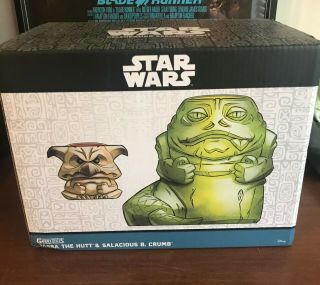 Geeki Tiki Star Wars Jabba The Hutt & Salacious B Crumb Tiki Mug Set