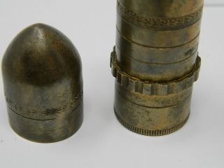 Vintage lighter rare barrage bullet IMCO? seem hard to find antique WW1 4