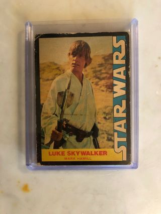 1977 Star Wars Wonder Bread Complete 16 - Card Rough Set