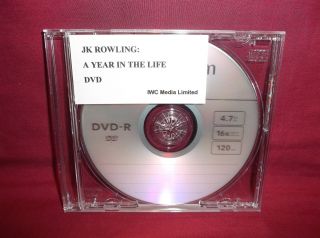 Harry Potter.  Jk Rowling: A Year In The Life,  Dvd Very Rare