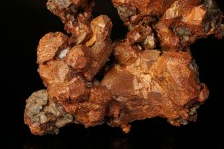 UNIQUE LARGE Native Copper Crystal KEWEENAW,  MICHIGAN - Ex.  Levy,  Conklin 10