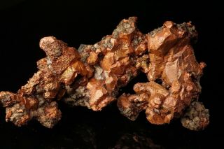 UNIQUE LARGE Native Copper Crystal KEWEENAW,  MICHIGAN - Ex.  Levy,  Conklin 12