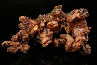 UNIQUE LARGE Native Copper Crystal KEWEENAW,  MICHIGAN - Ex.  Levy,  Conklin 6