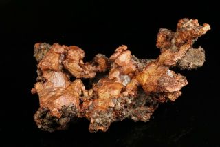 UNIQUE LARGE Native Copper Crystal KEWEENAW,  MICHIGAN - Ex.  Levy,  Conklin 9