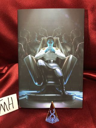 In Hand Sdcc2019 Del Rey Thrawn Treason Hardcover Signed Star Wars Book Le