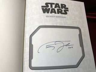 In Hand SDCC2019 Del Rey Thrawn Treason Hardcover Signed Star Wars Book LE 2