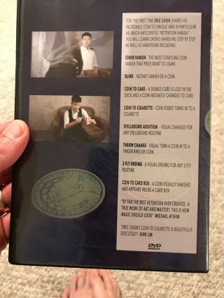 Vortex Magic Presents COIN by Eric Chien Magic America’s Got Talent DVD Chen 3