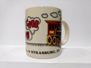 Choo Choo Barn Traintown USA Strasburg PA Train Coffee Mug and Rare 4
