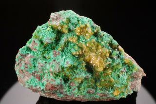 RARE Cadmium Willemite & Zincolivenite Crystal TSUMEB,  NAMIBIA - Ex.  Flynn 8