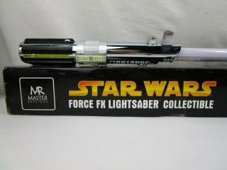 Rare Star Wars Master Replicas Force Fx Anakin Skywalker Lightsaber 2005 Sw - 208