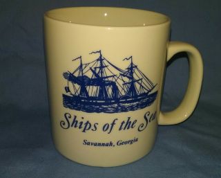Ships Of The Sea Museum Savannah Georgia Ga Souvenir Coffee Mug
